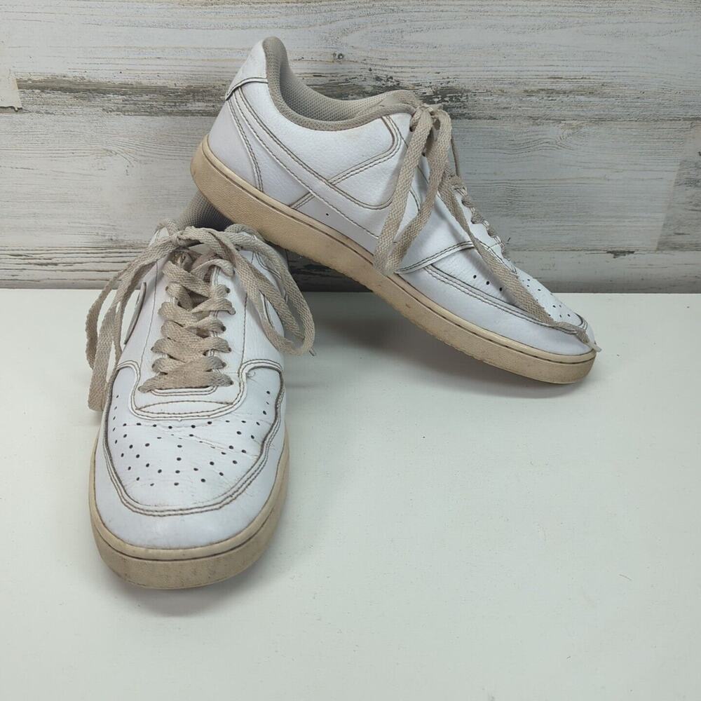 Nike Court Vision Low Triple‎ White Casual Shoes Size 10 Triple White CD5463-100